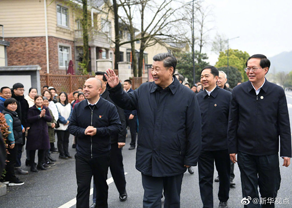 习近q_江省安吉县考察